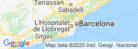 Esplugues De Llobregat map